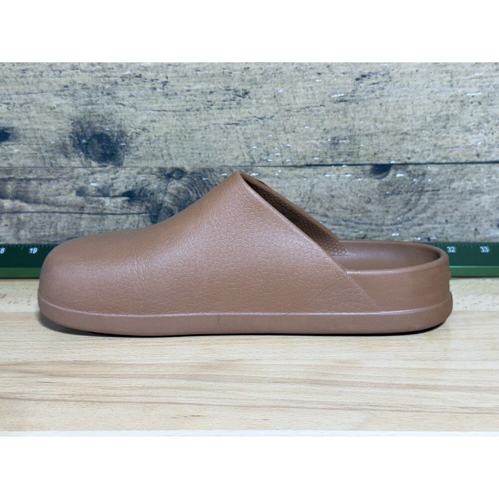 🔥🐊Crocs Dylan Clog Women’s 8 Cognac slip ons closed toe - EXCELLENT!! - Picture 3 of 9